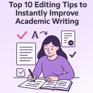 Top 10 Editing Tips to Instantly Improve Academic Writing